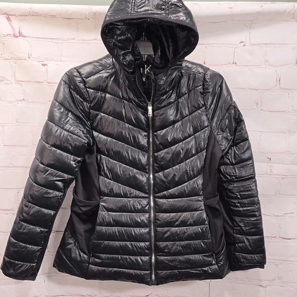 Calvin Klein Performance Repel Puffer Coat Repreve Fill  Womens Size Large - Picture 2 of 15